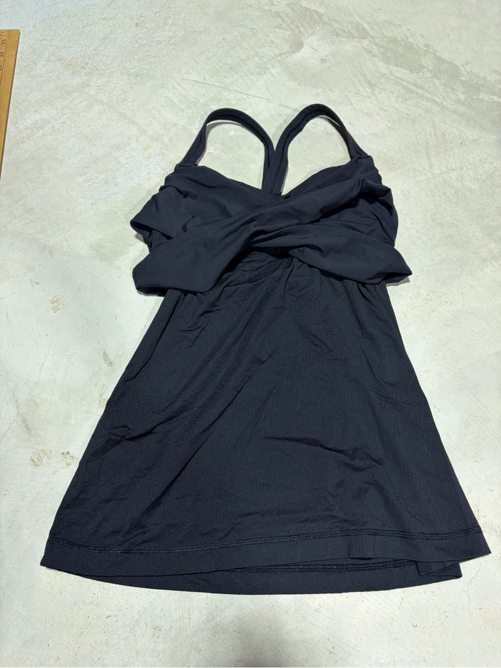 lululemon athletica Black Strapless Twist-Front Tank top 6
